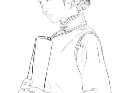 如何利用美图秀秀将图片转化为线稿?